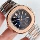 Swiss Grade One Copy Patek Philippe Nautilus watch 2-Tone Rose Gold Blue Dial (4)_th.jpg